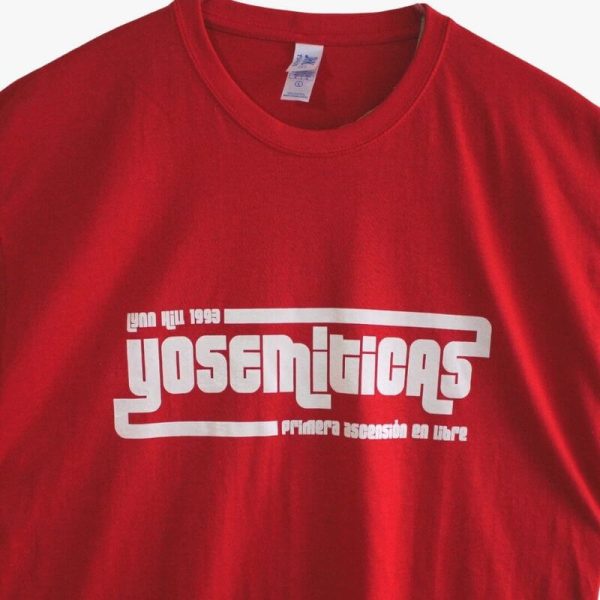 camiseta roja yosemiticas