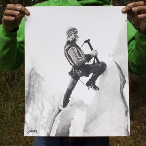 poster escalada jeff lowe